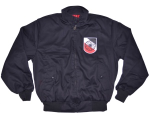 Harrinton Sommer Jacke Wappen Schwarzer Sonne
