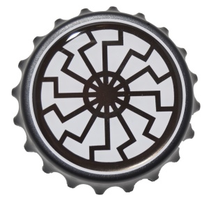 Kapselheber/Flaschenöffner Schwarze Sonne