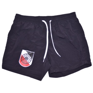 Freizeit und Badeshort Wappen Schwarzer Sonne