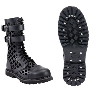 Grid Phantom Boots 14 Loch Sandale