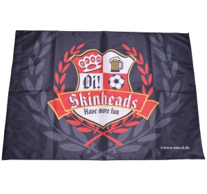 Fahne Skinheads have more fun Fahne Skinheads have more fun